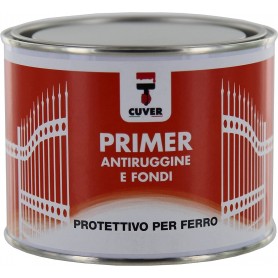 SMALTO ANTIRUGGINE VERNICE PRIMER FONDO PER FERRO ALTA COPERTURA   GRIGIO   0,250 LT